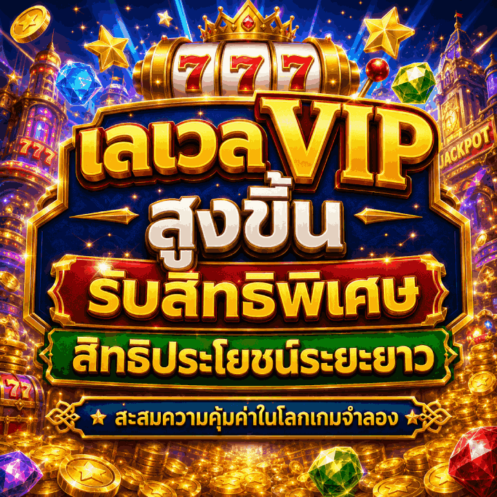 เลเวล VIP สูงขึ้น รับสิทธิพิเศษ
